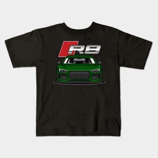 R8 V10 Performance (Cambridge Green Pearl) Kids T-Shirt